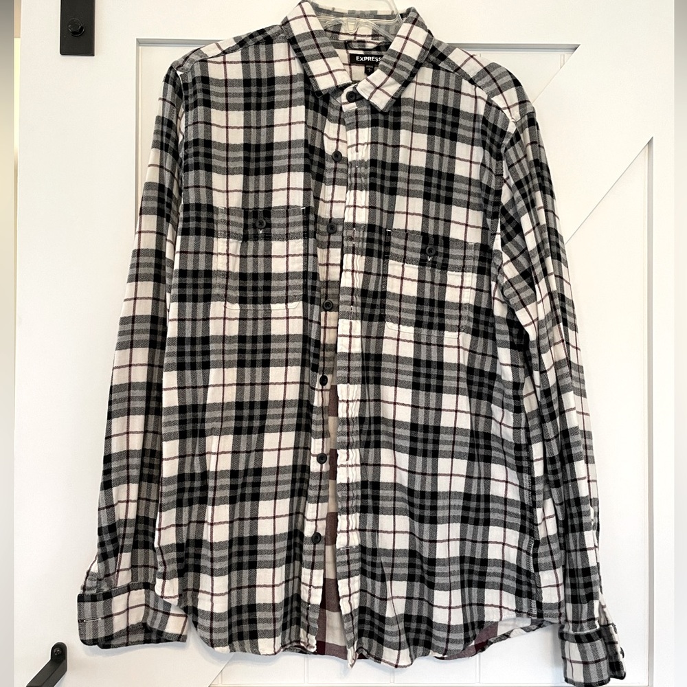 Express Flannel button up
